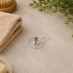 Transparent nail free wall hook