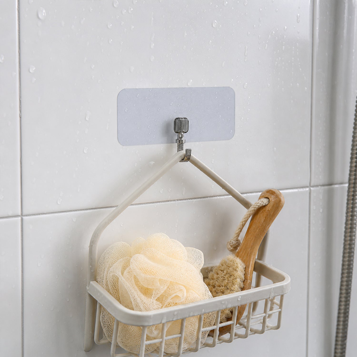 Sticker hook towel hanging