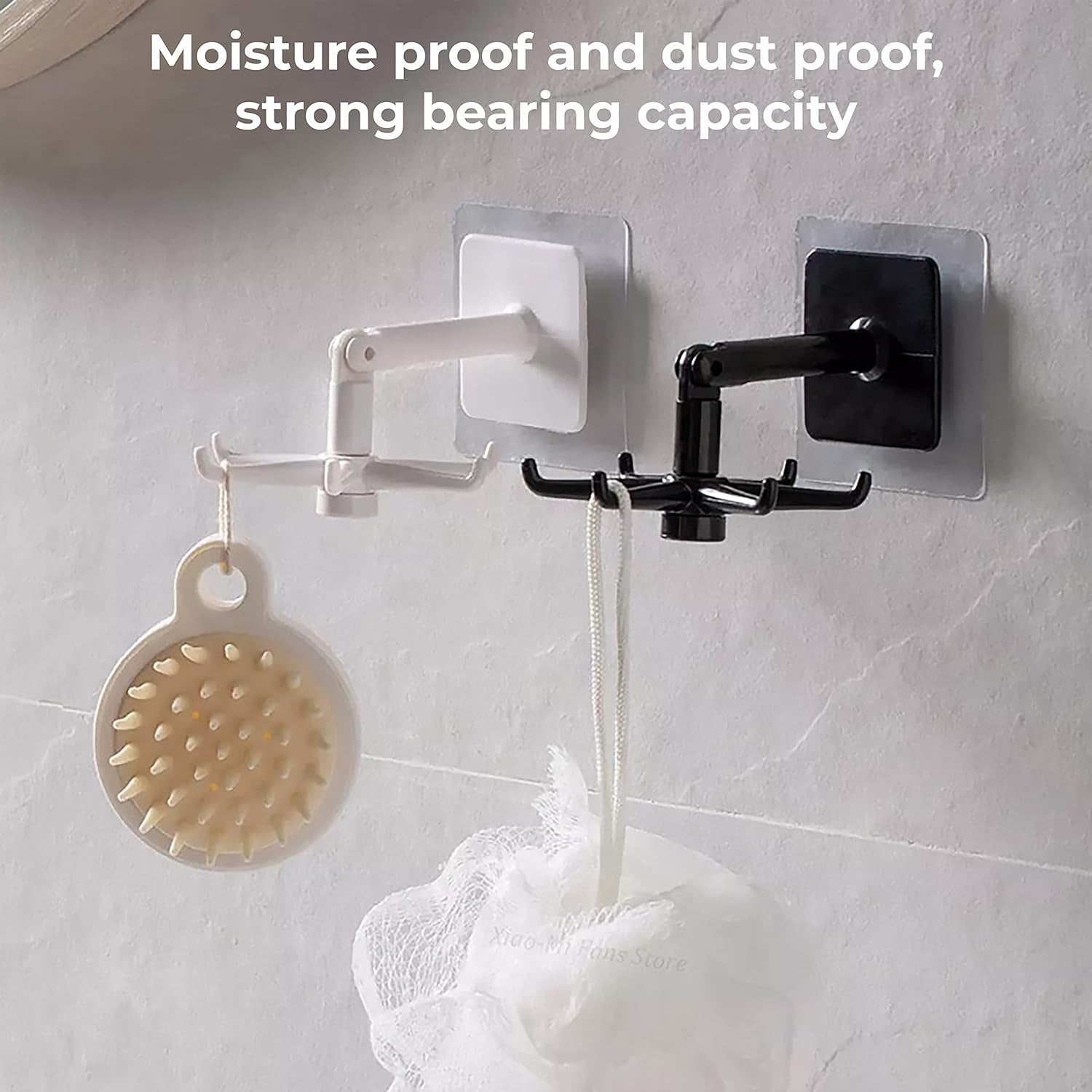 Adhesive hook holder daily use