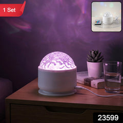 LED starry projection night light with remote, 1 set