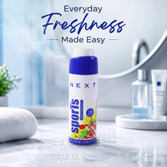Next sports fragrance body spray men