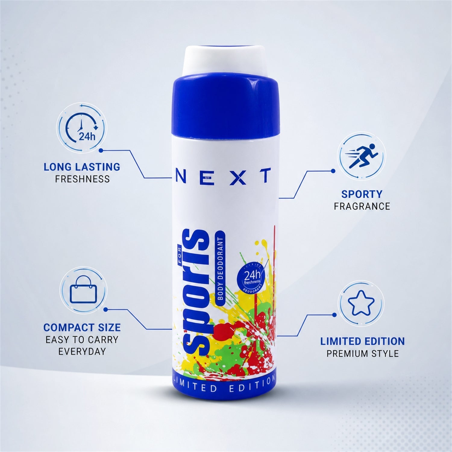 Body spray long lasting features