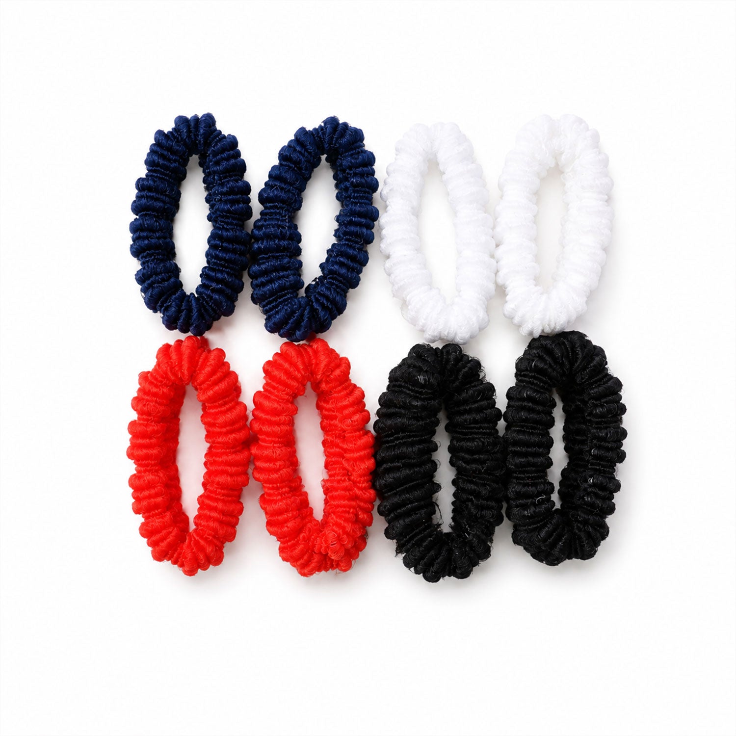 Colorful elastic hairbands set