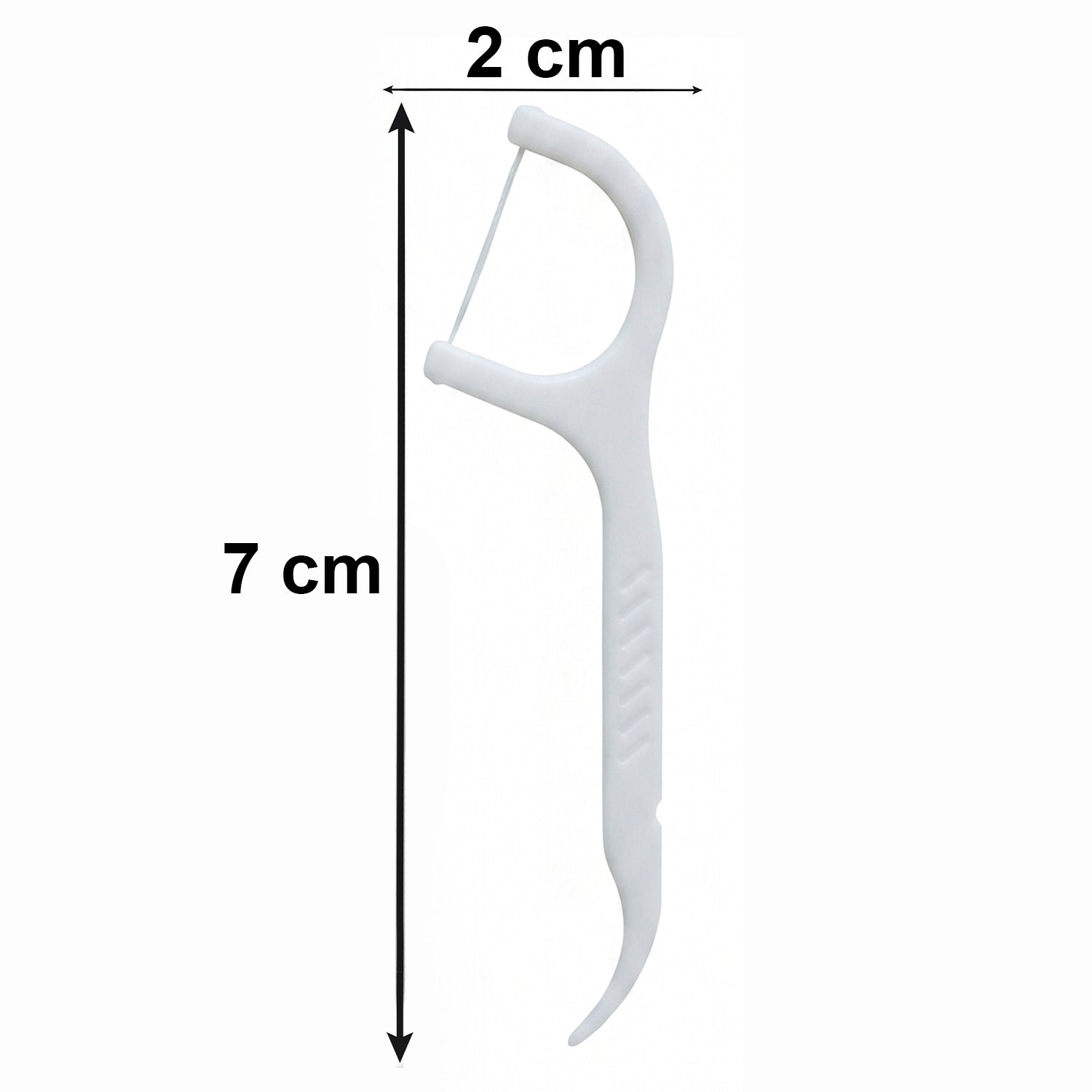 Dimensions of the floss stick case