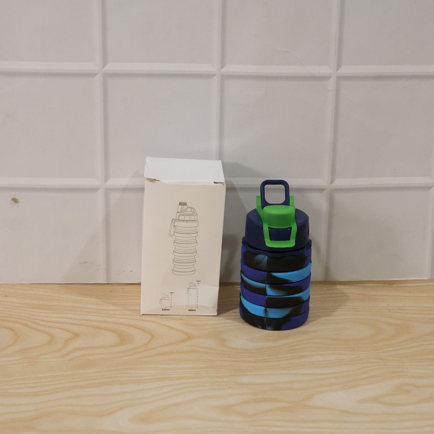 Foldable water bottle daily use