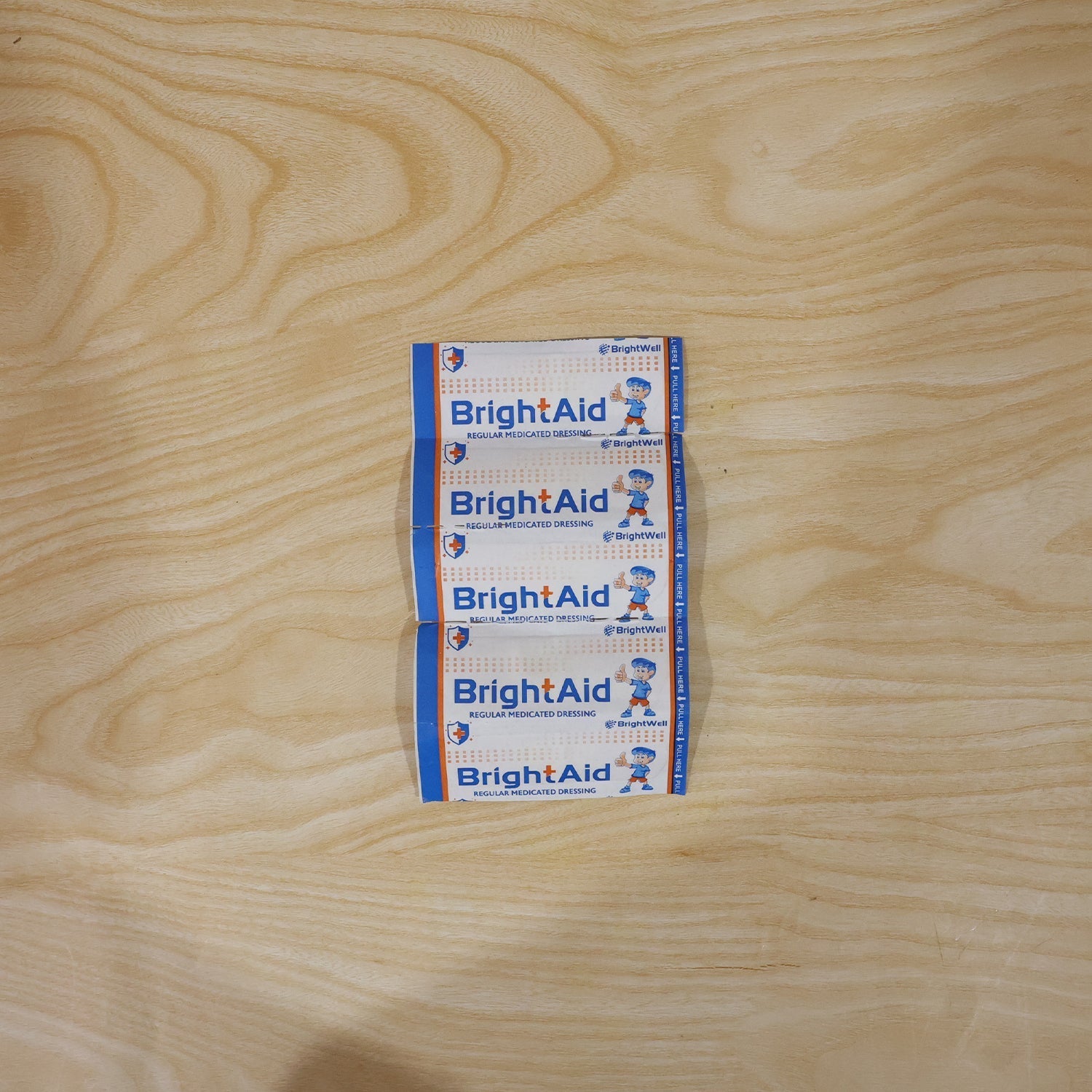 Adhesive bandages pack box