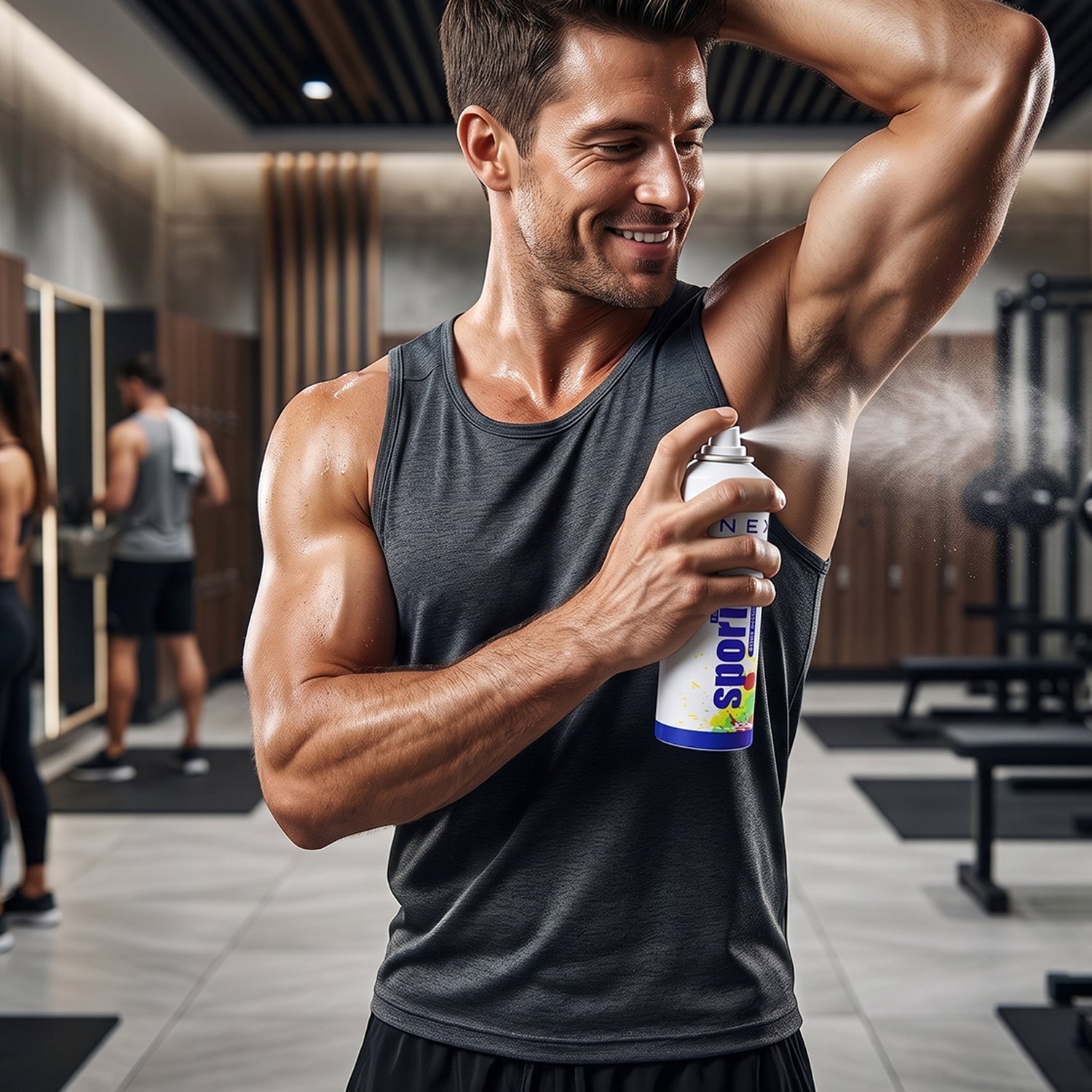 Sport body spray gym outdoor