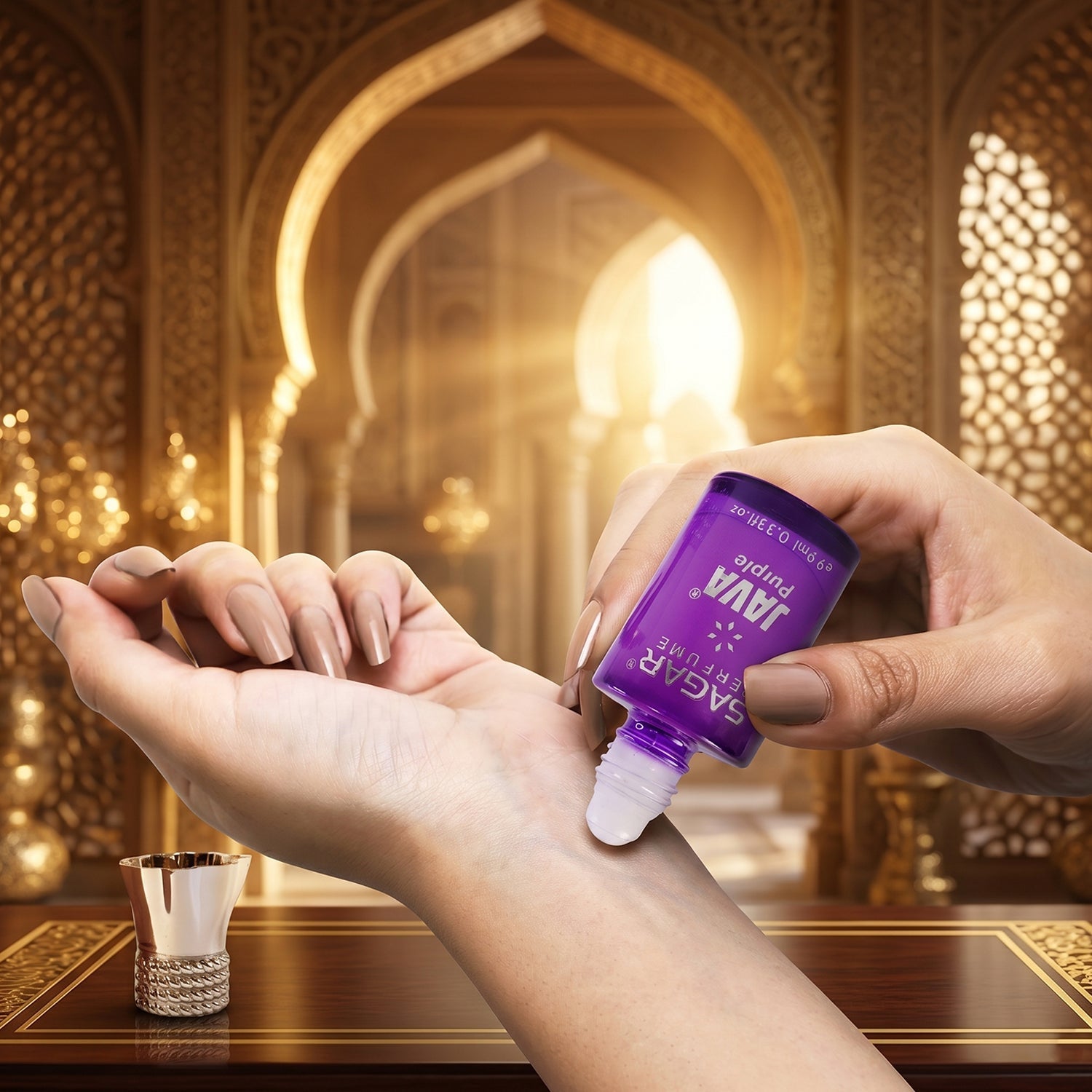 Attar perfume oil use