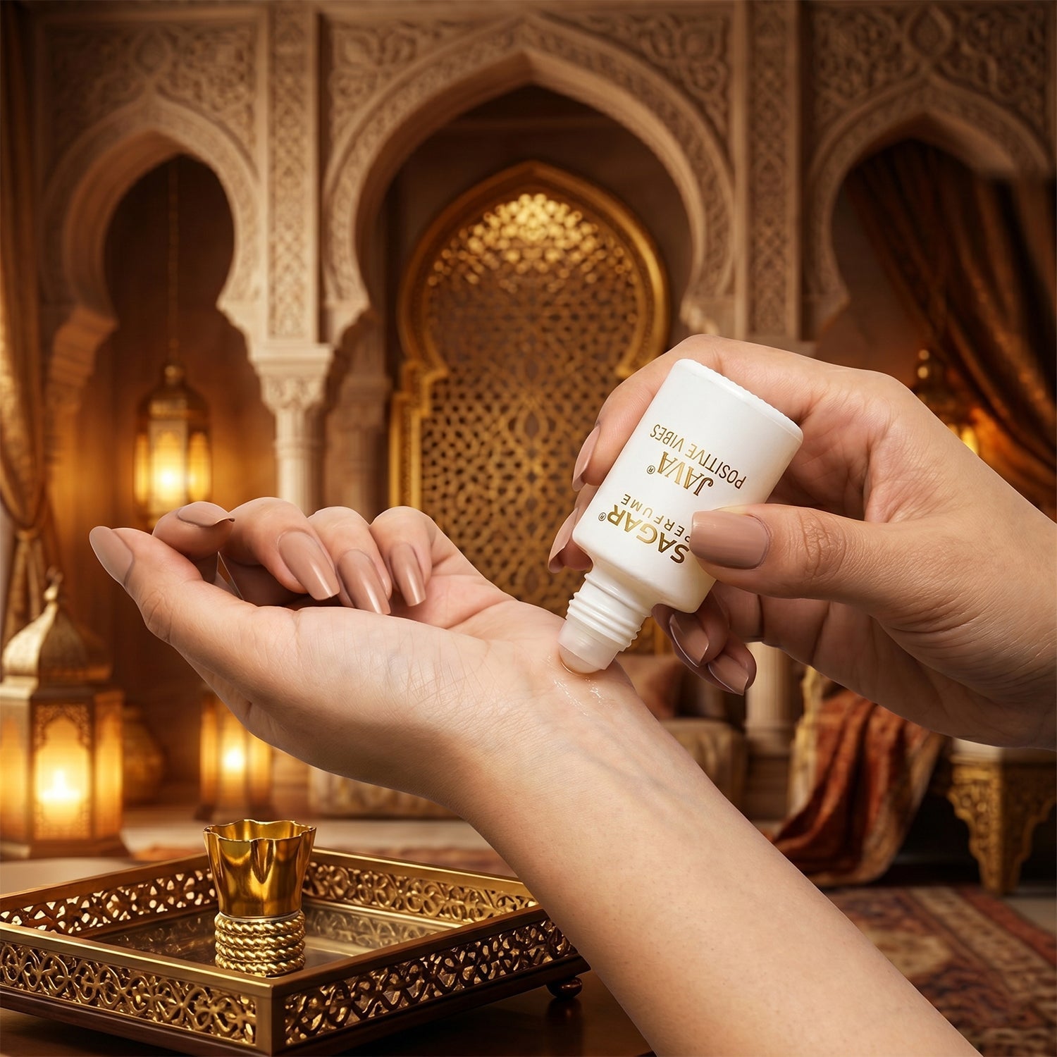 Attar perfume oil use