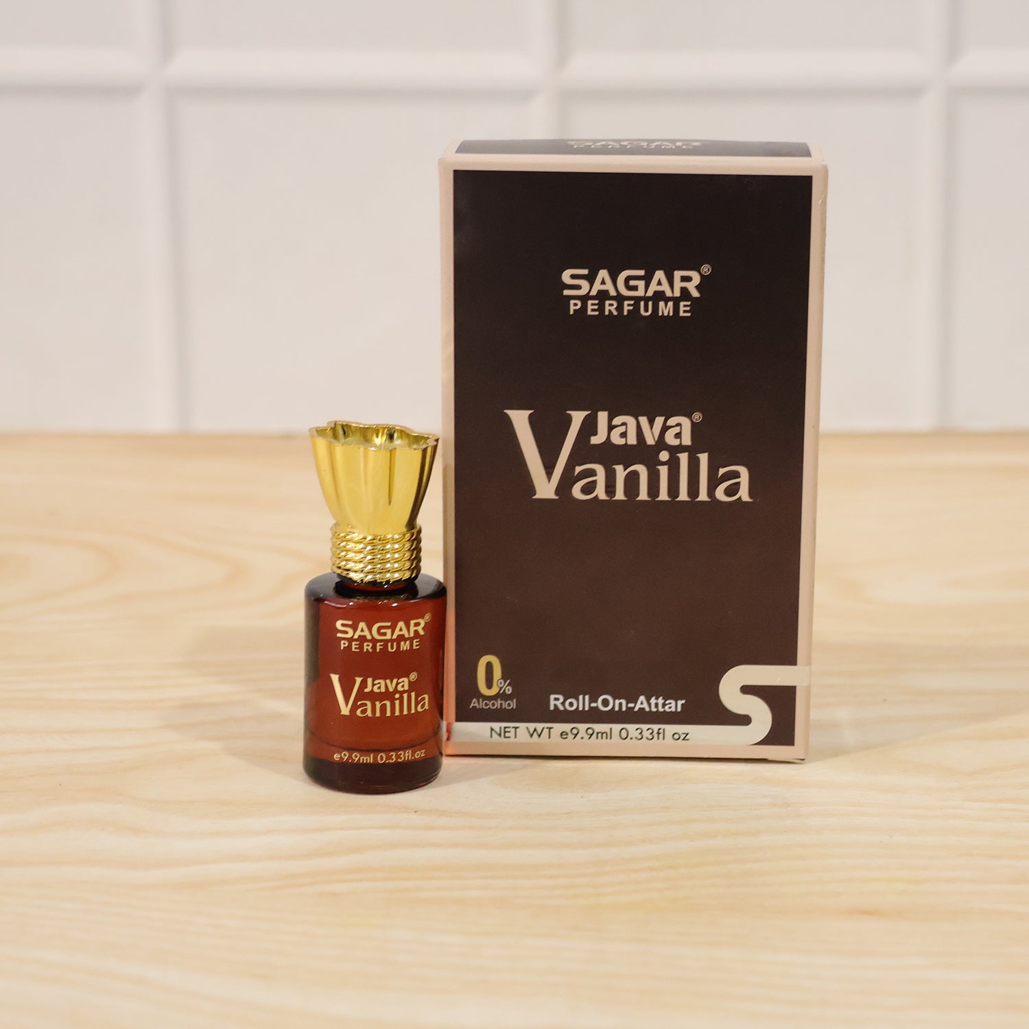Java Vanilla attar pack box