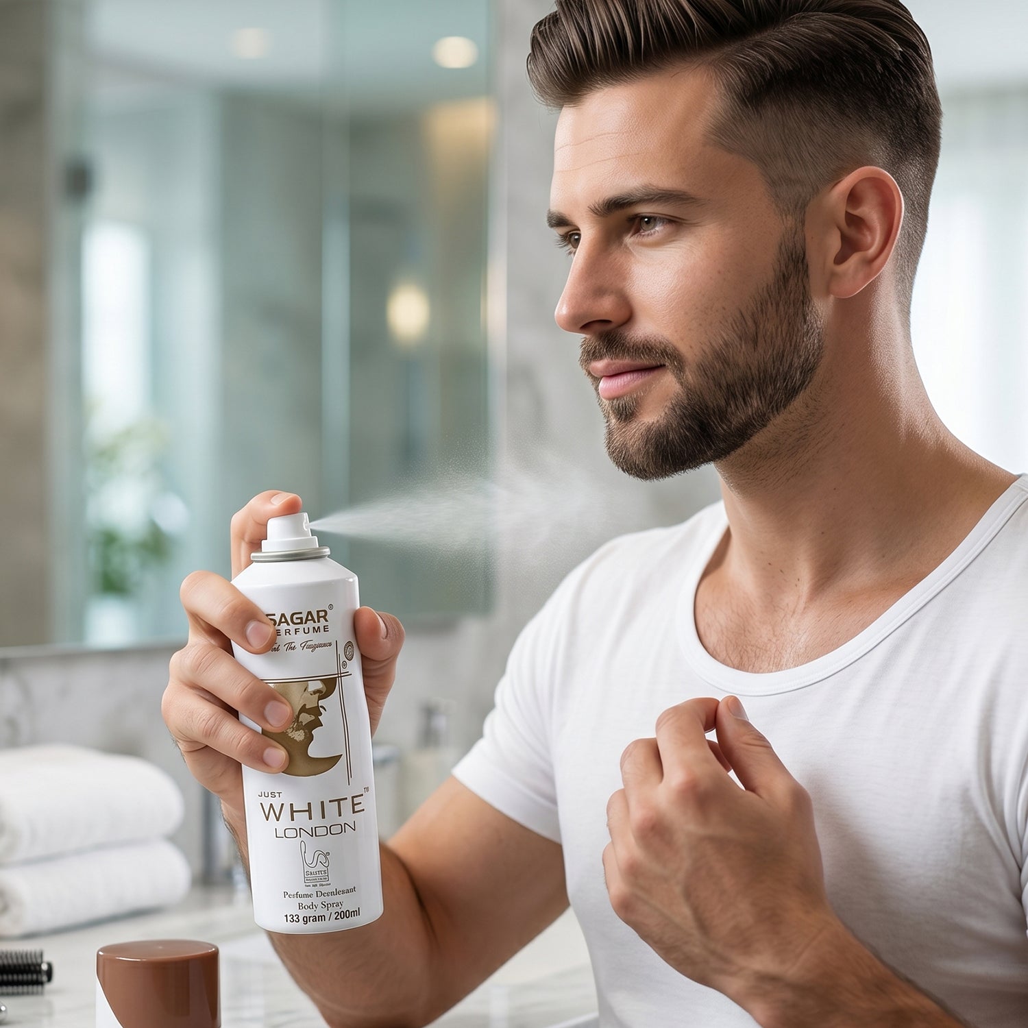 Deodorant body spray daily use