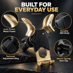 Car air vent mobile phone holder - material and vent clip