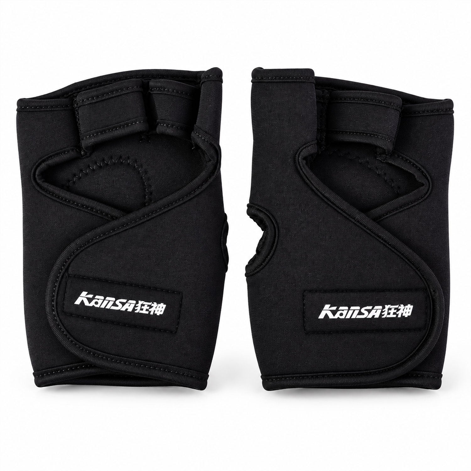 Gym gloves design view