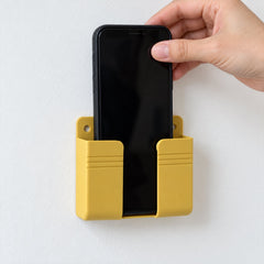 Yellow Wall Phone Pocket