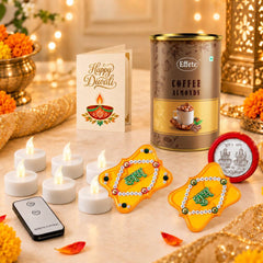 LED Tealight Chocolate Gift Set