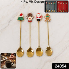 Mix cartoon spoon 4pc pack