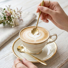 Mini spoons for coffee serving