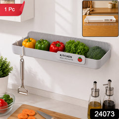 Wall mounted plastic kitchen drain rack, 1 piece