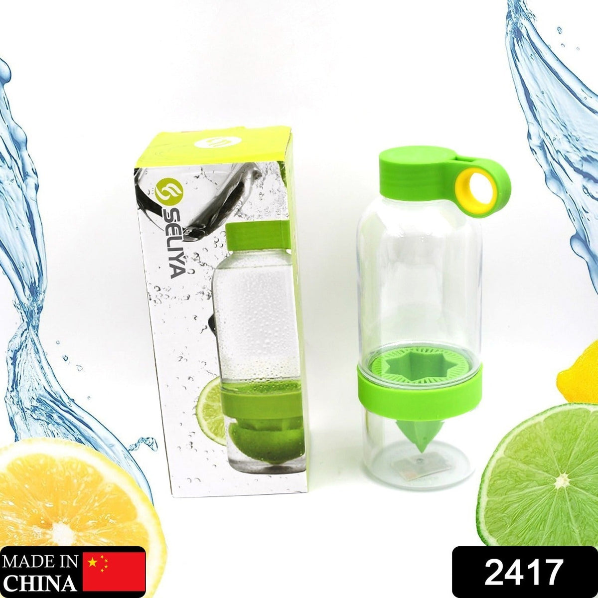 Zinger juice infuser bottle for sports