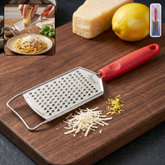 SS handheld cheese grater plastic handle
