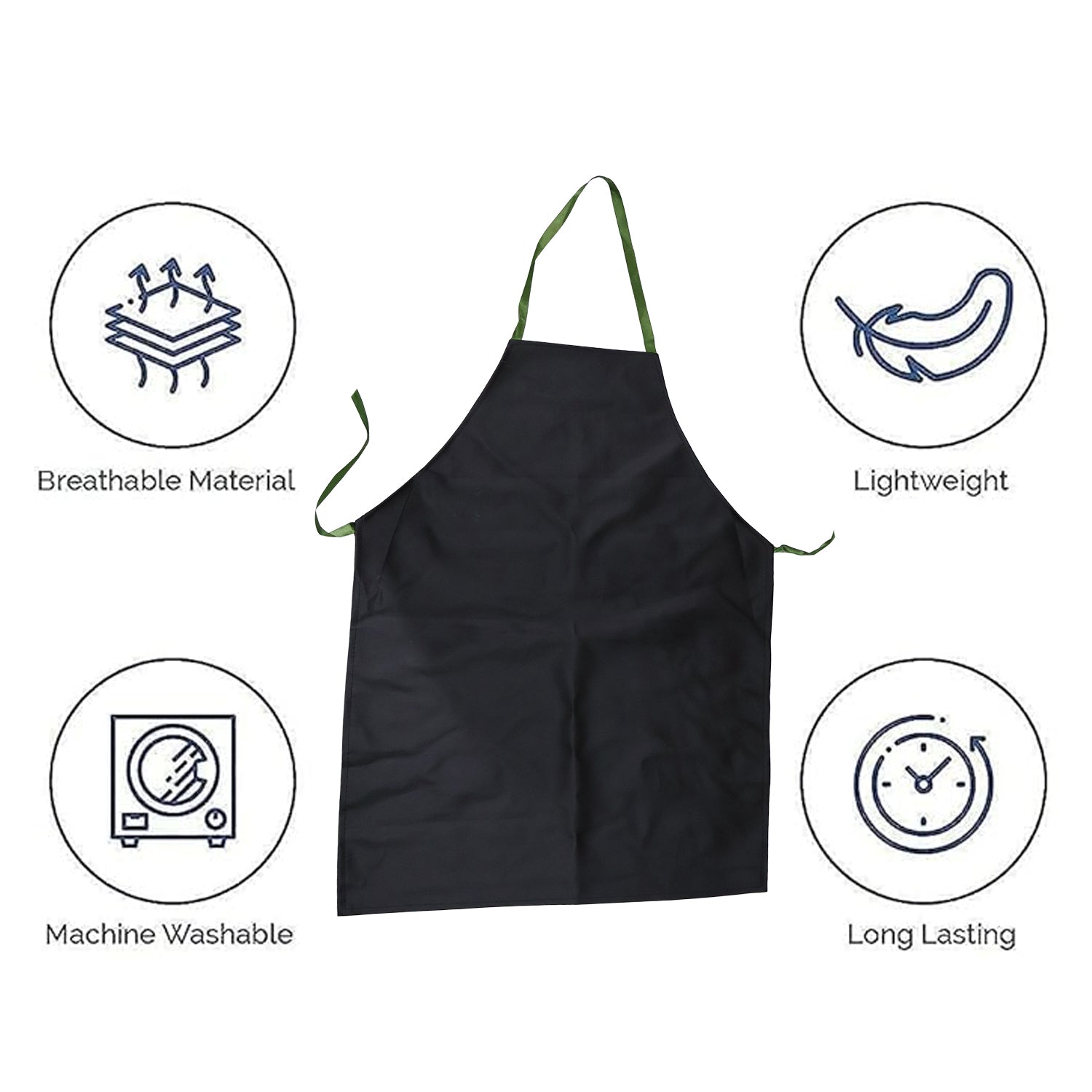 Adjustable kitchen cooking apron feature overview
