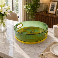 Rotating storage tray for kitchen and home, 1 piece