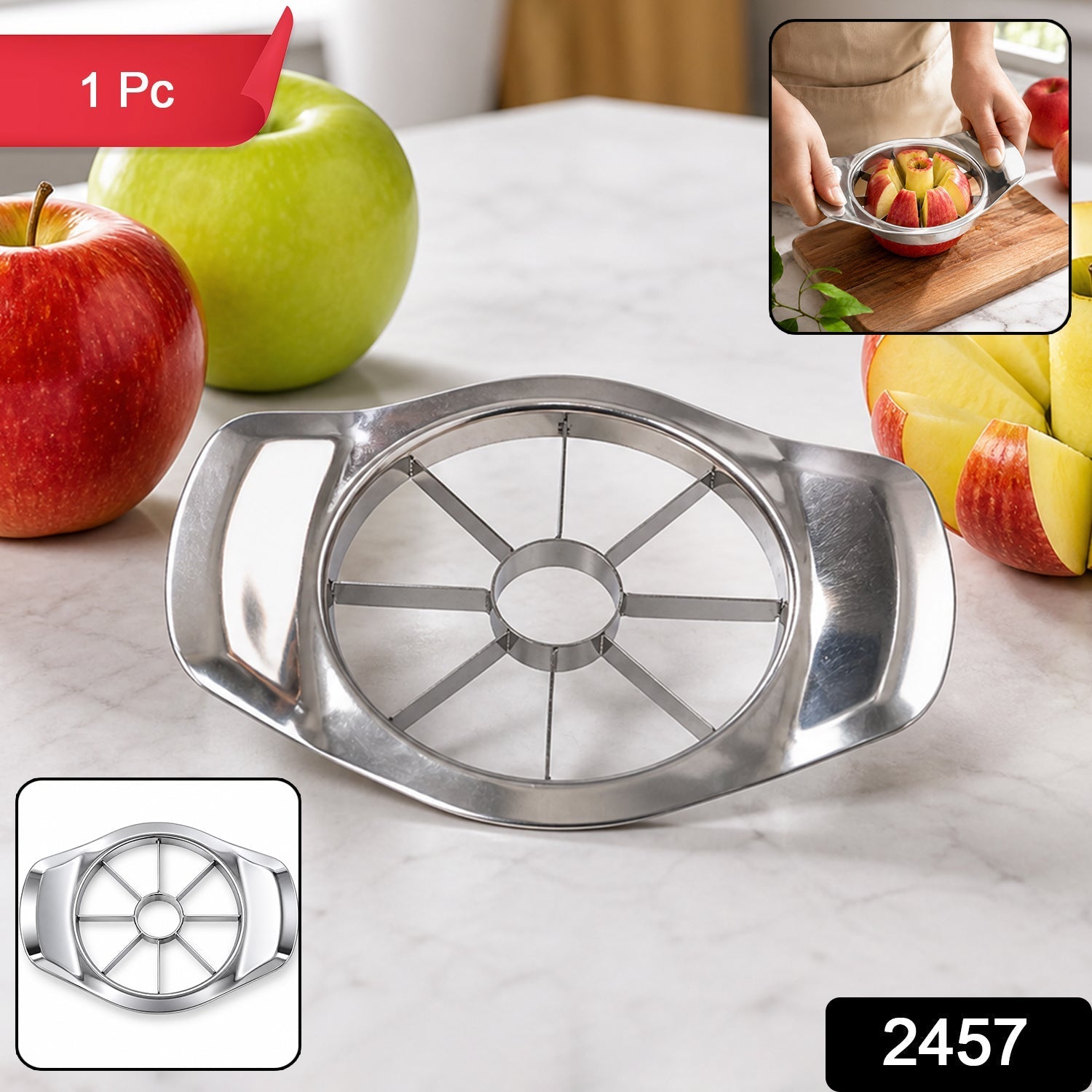 Apple cutter & corer in packaging