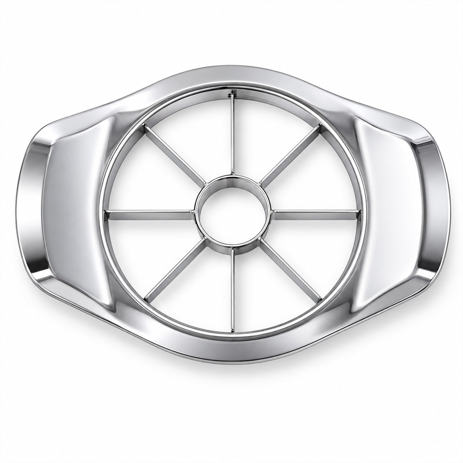 Apple cutter on white background