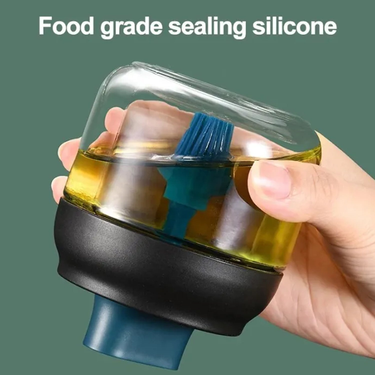 Silicone sealing ring keeping the jar leak free