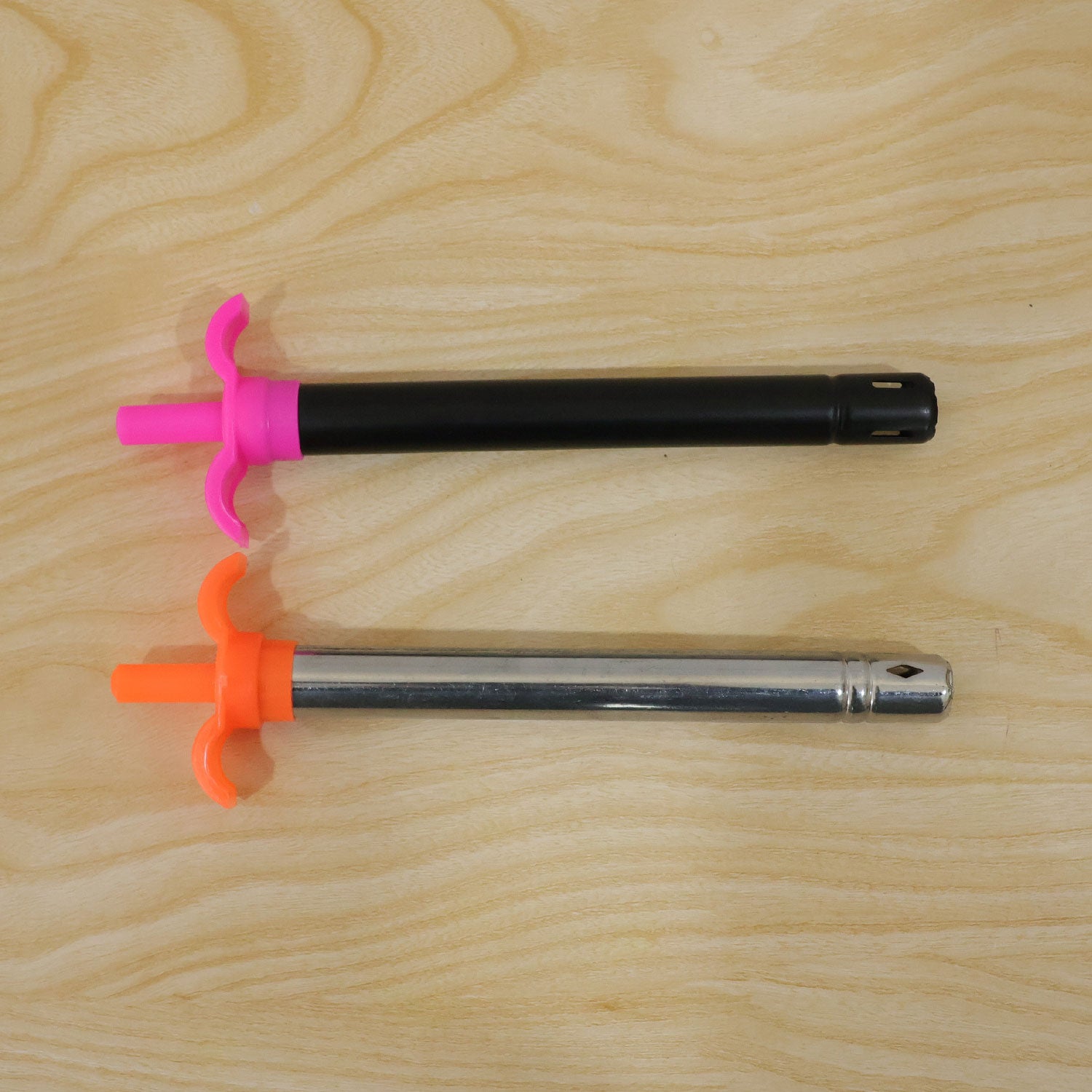 Actual photograph of two kitchen gas stove lighters