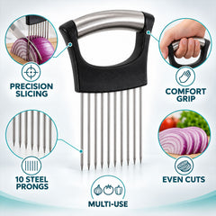 Vegetable cutting holder kitchen