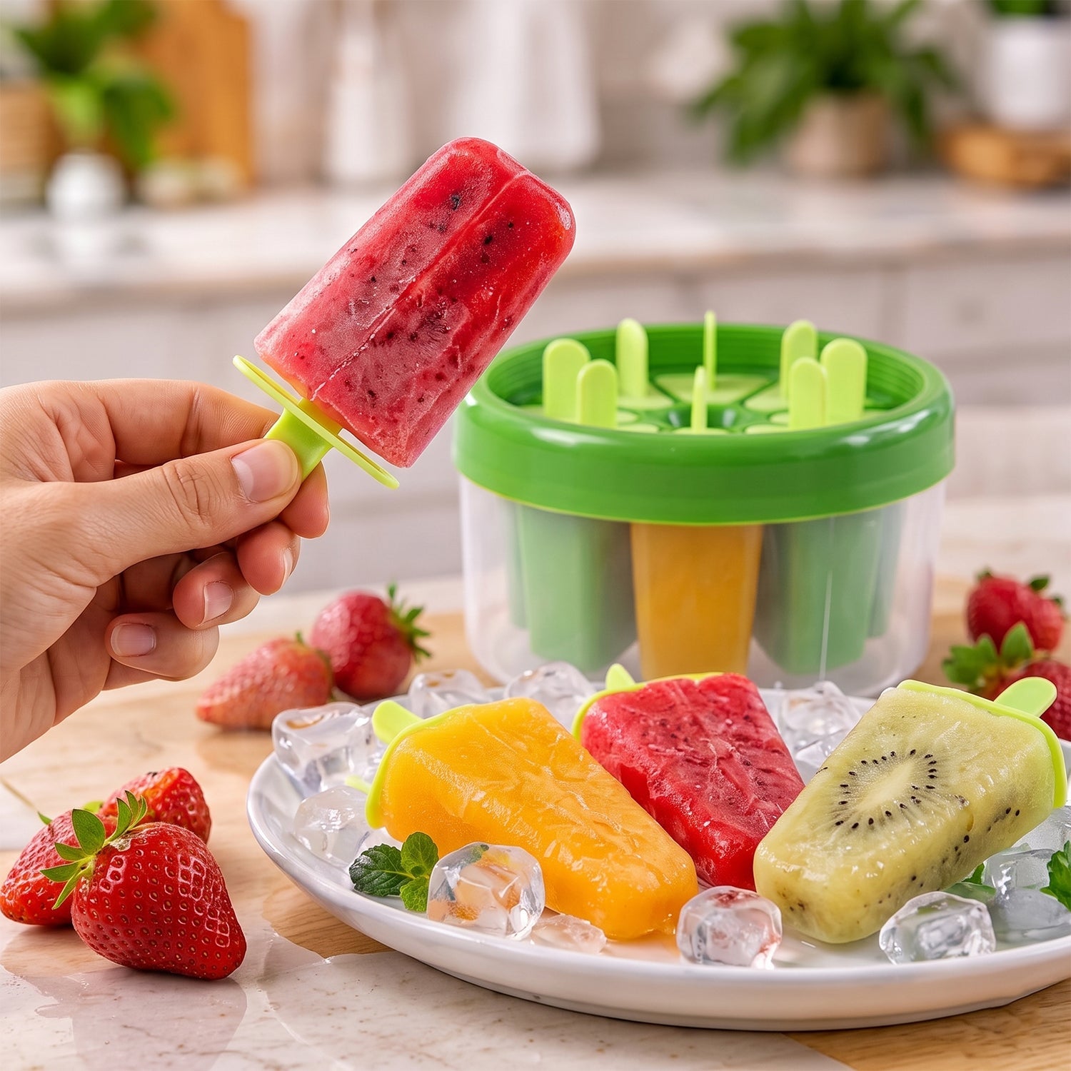 Ice Cream Mould with Sticks