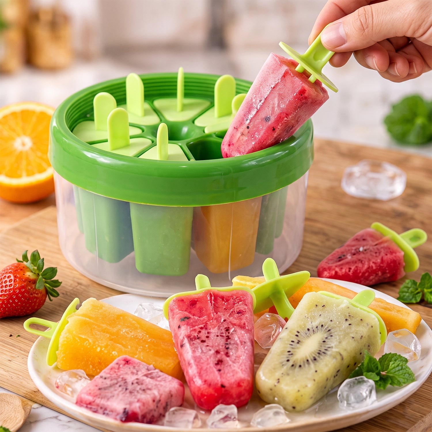 Round Popsicle Mould