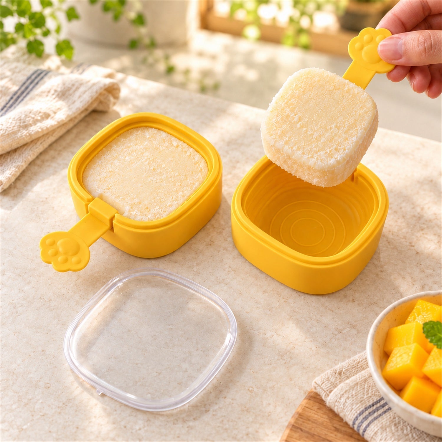 Square Ice Cream Moulds