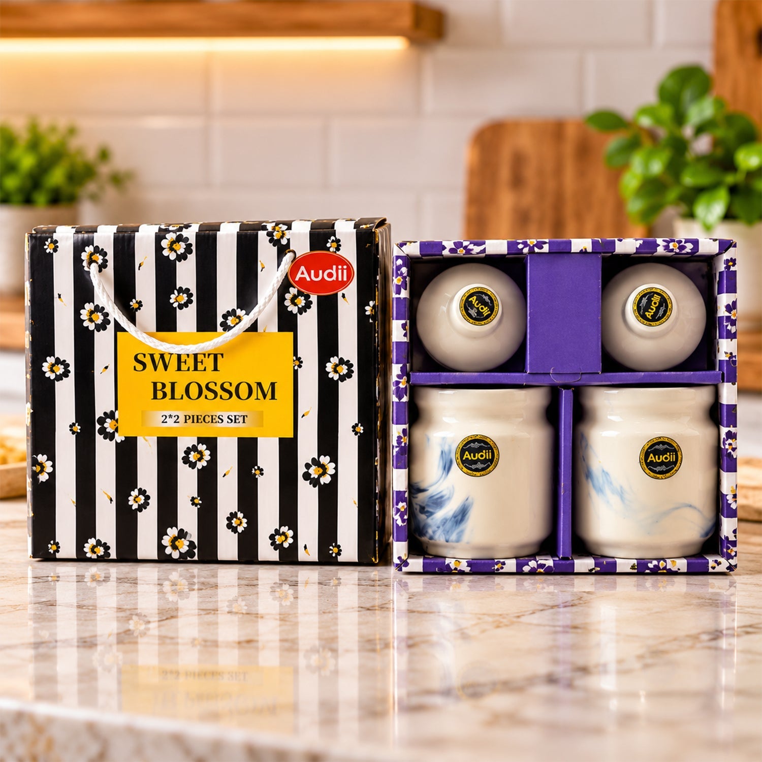 Ceramic Storage Jar Set