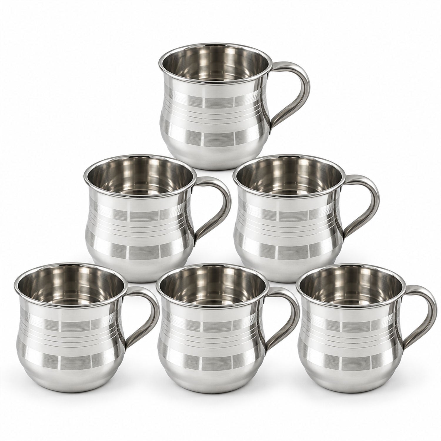 Stackable Metal Drinking Cups