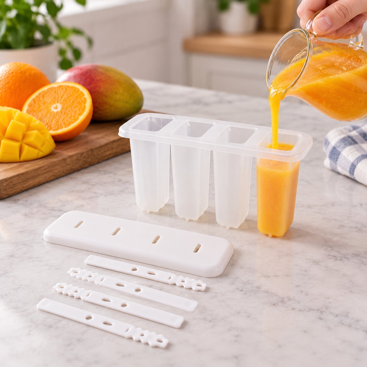 Reusable Ice Pop Maker