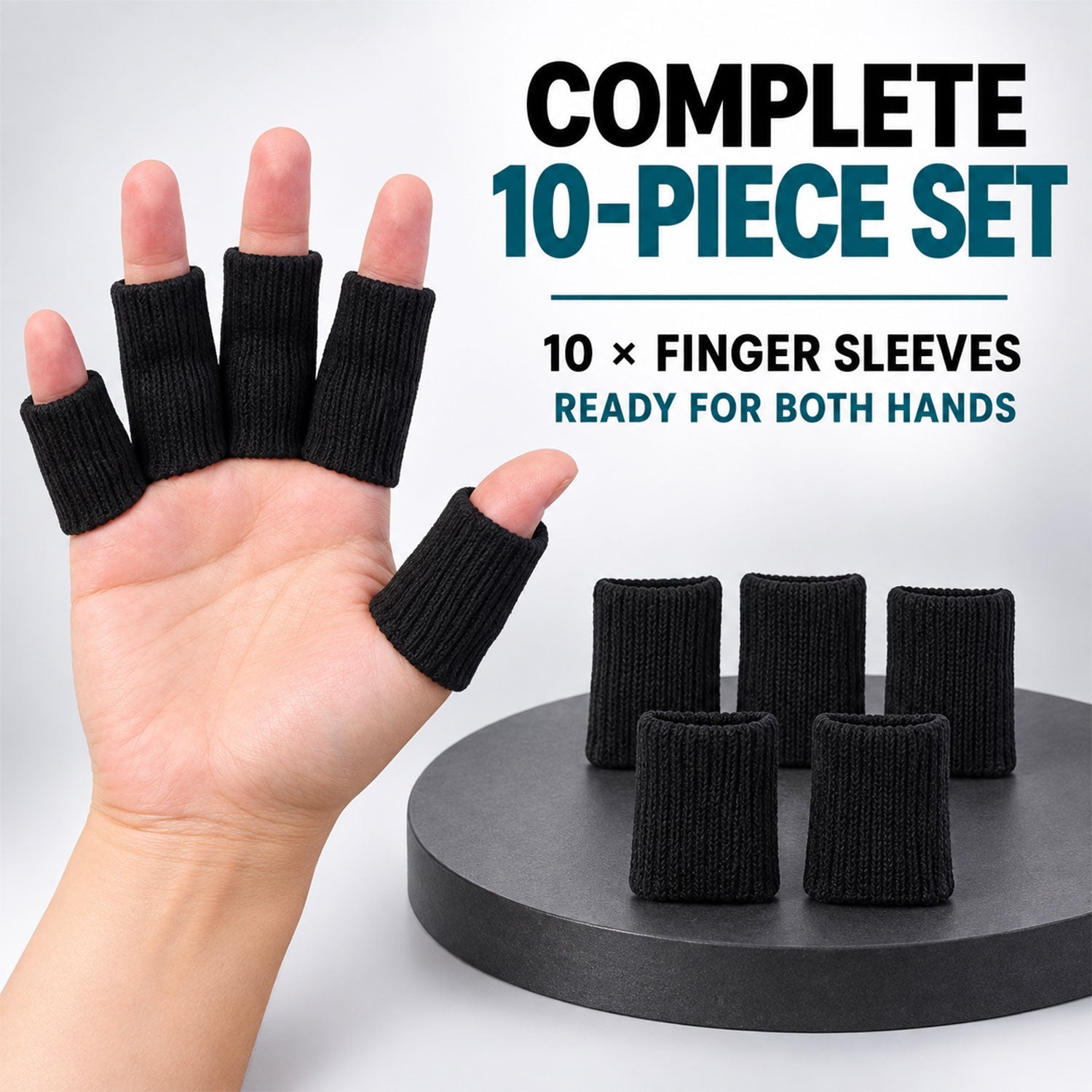 Finger sleeves feature view