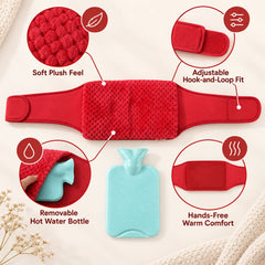 Waist warmer belt strap detail