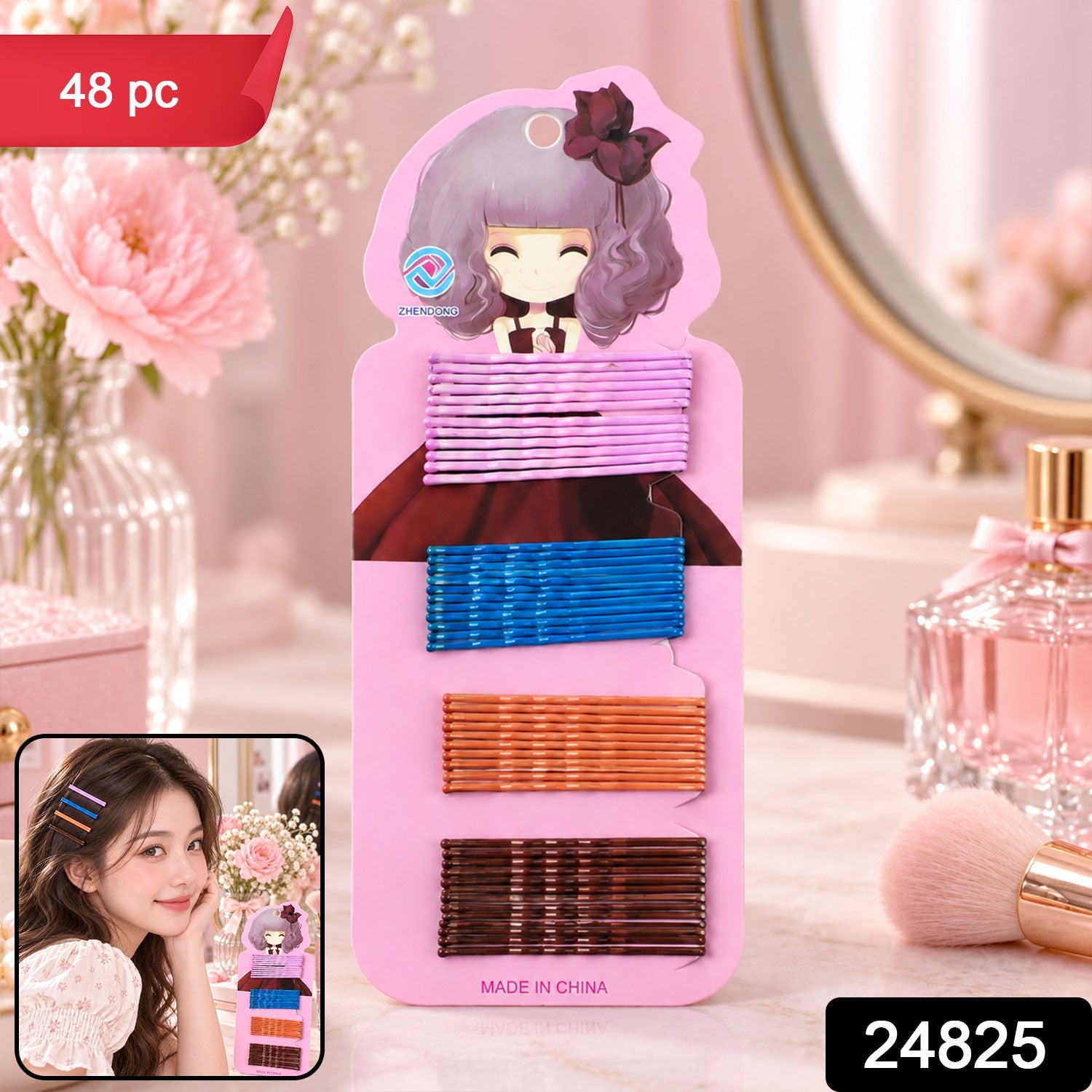 Hair pins pack 48pc