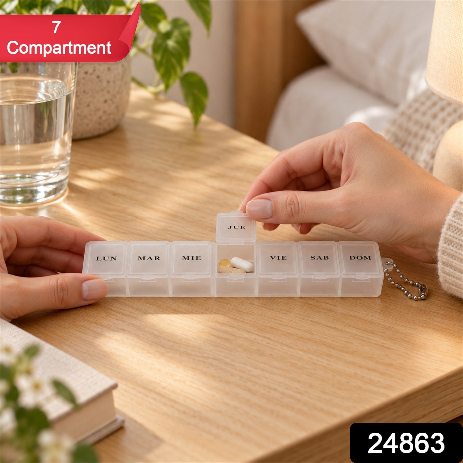 Medicine pill box.