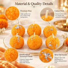 Textured Sweet Shape Candles