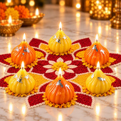 Modak Shape Wax Candles
