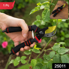 Heavy duty bypass garden pruning shears, 1 piece