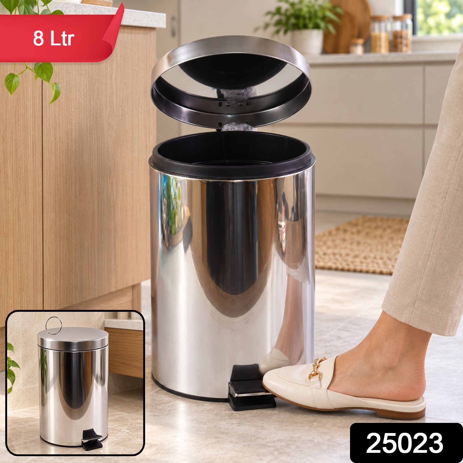 Pedal dustbin pack