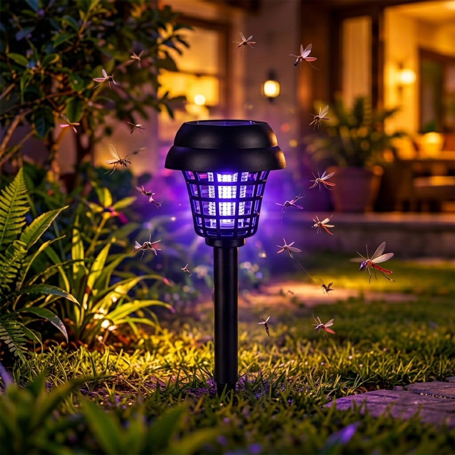 Solar Mosquito Trap Lamp