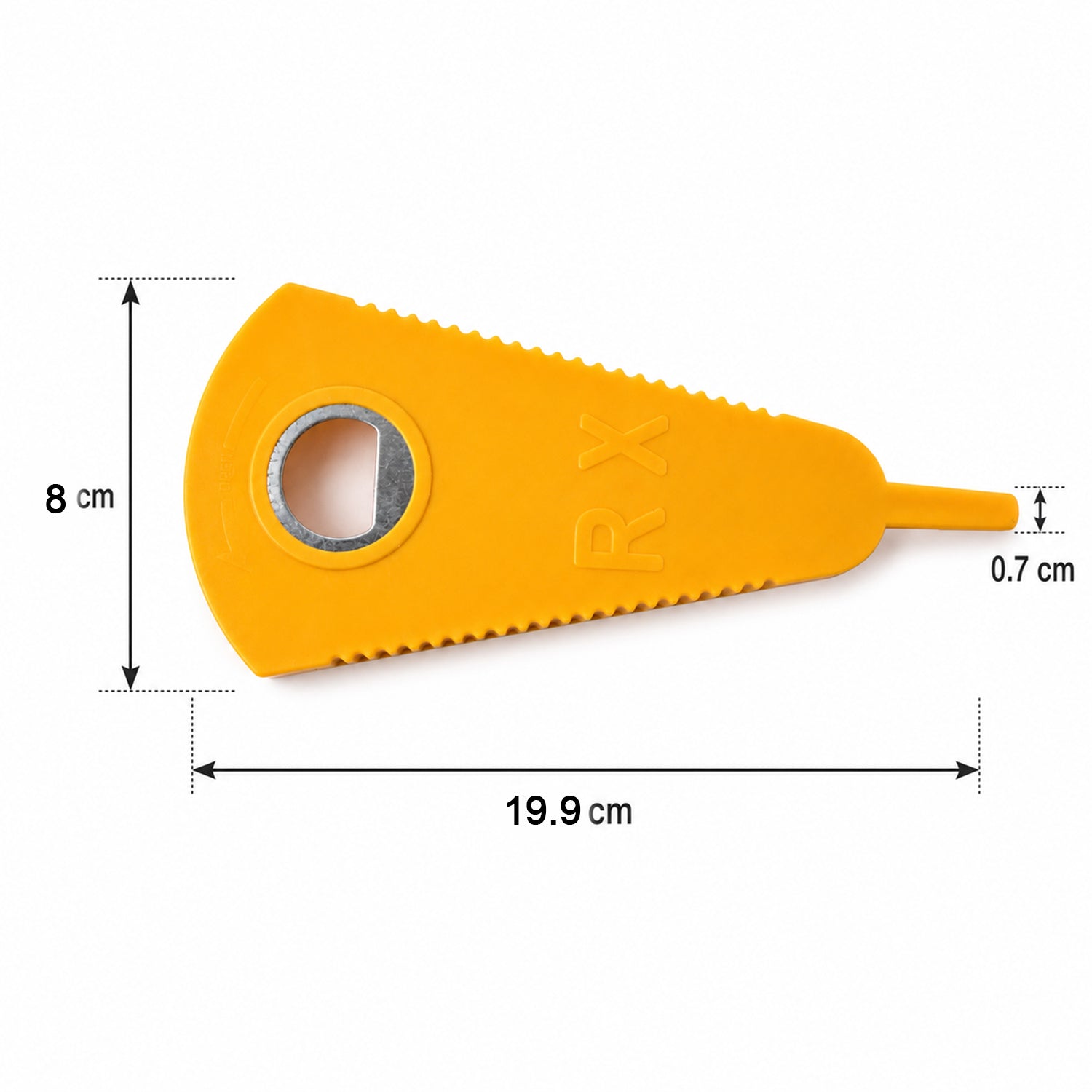 Bottle opener size guide