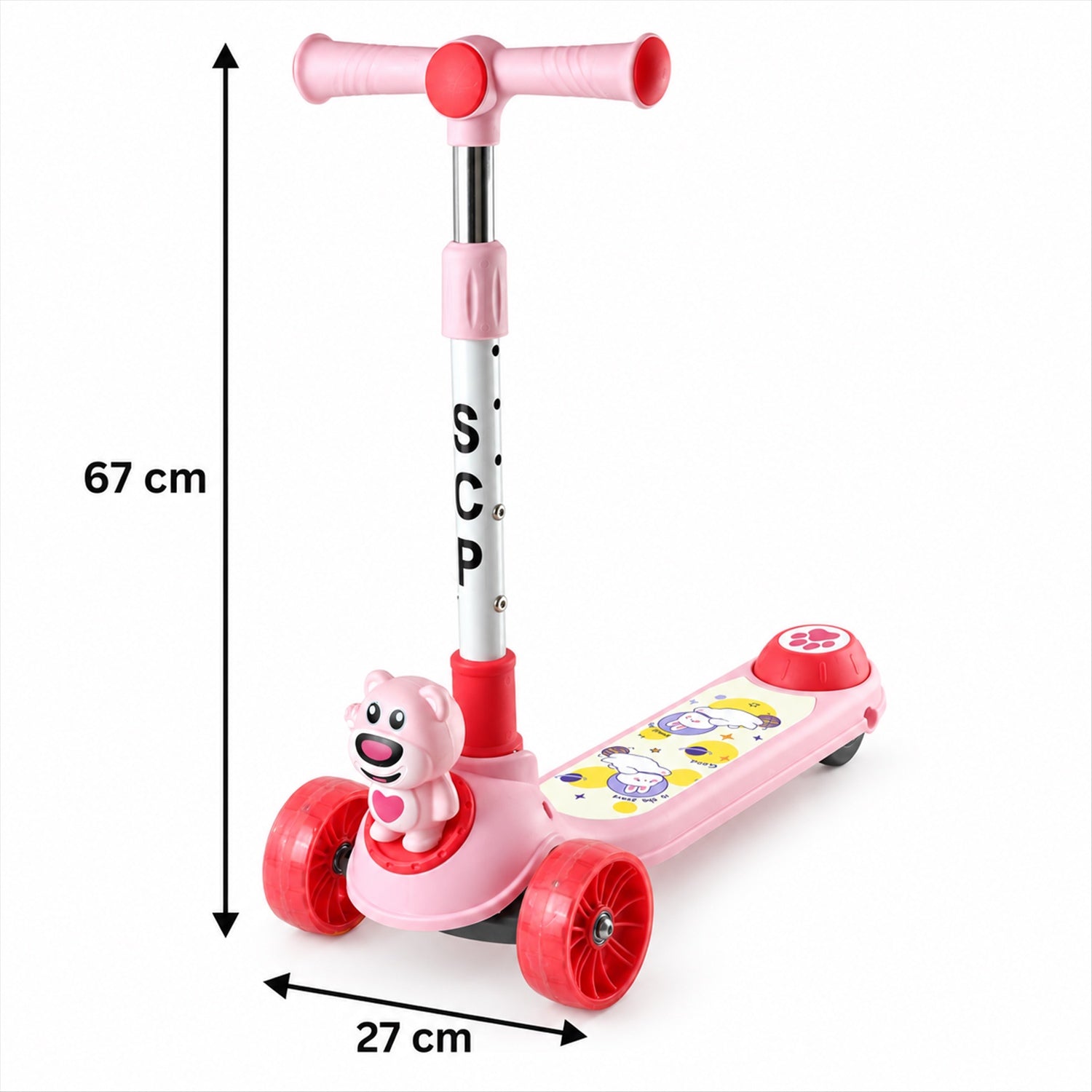 Kick scooter design view