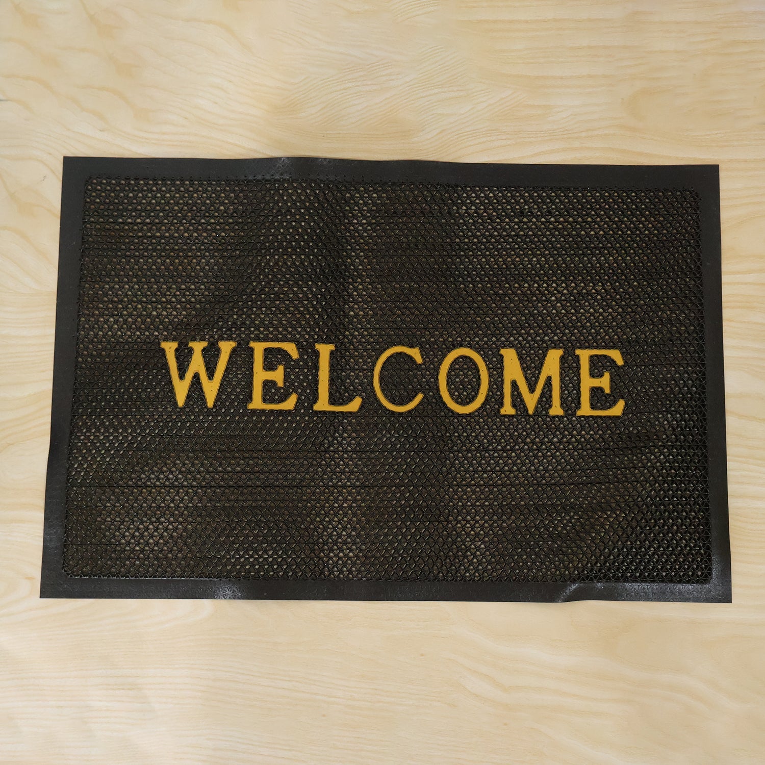 Welcome Door Mat placed at an entrance