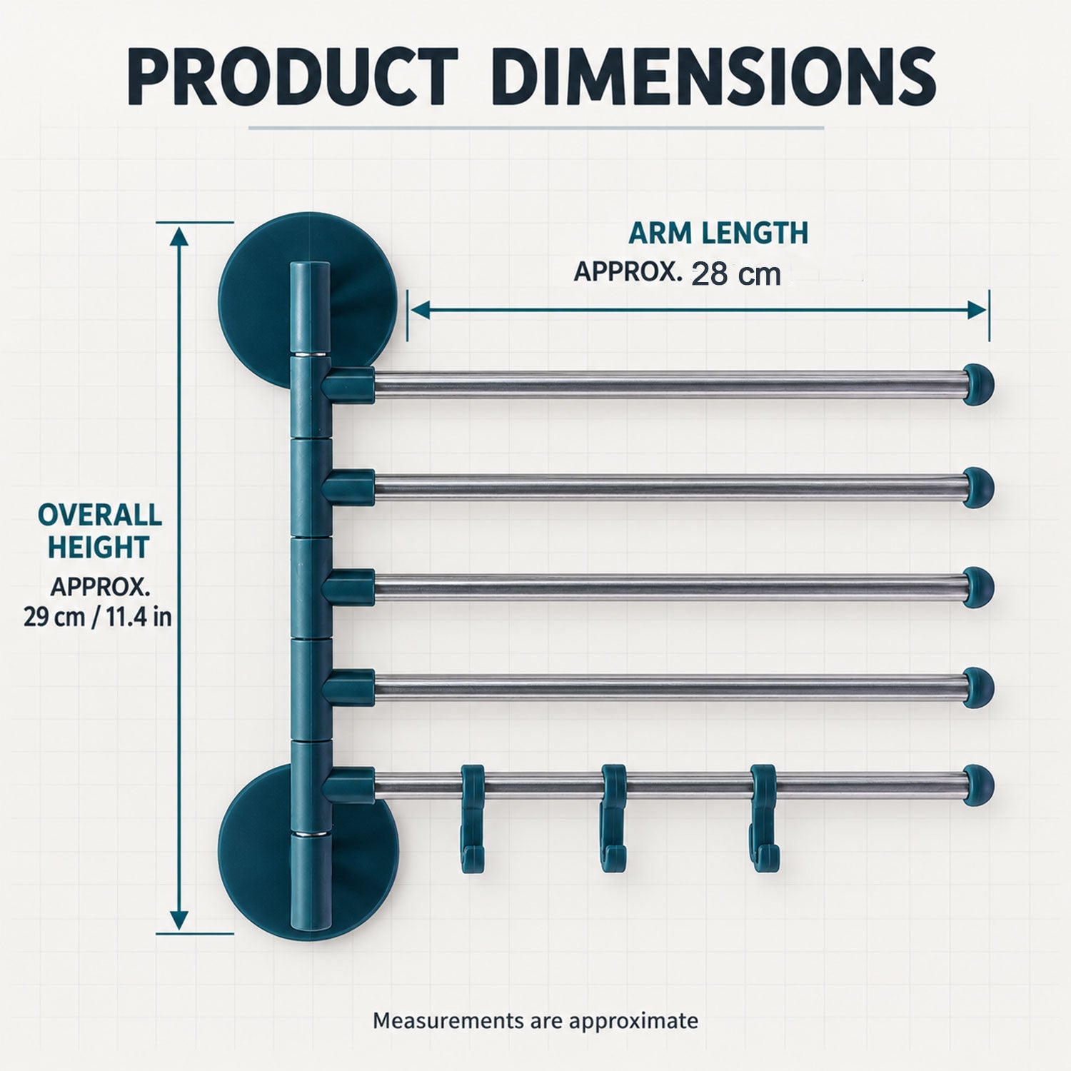 Rack size guide